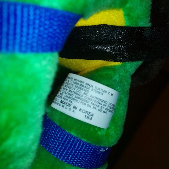 Vintage 1989 Teenage Mutant Ninja Turtles Leonardo Doll - Picture 6 of 8